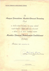 Adományozó oklevél
